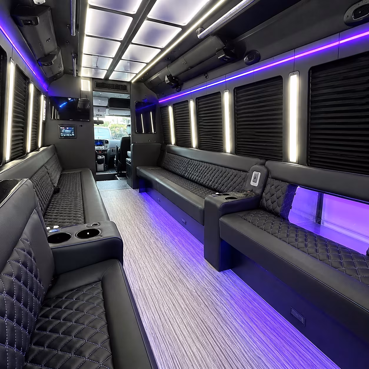 clearwater party bus rentals inside