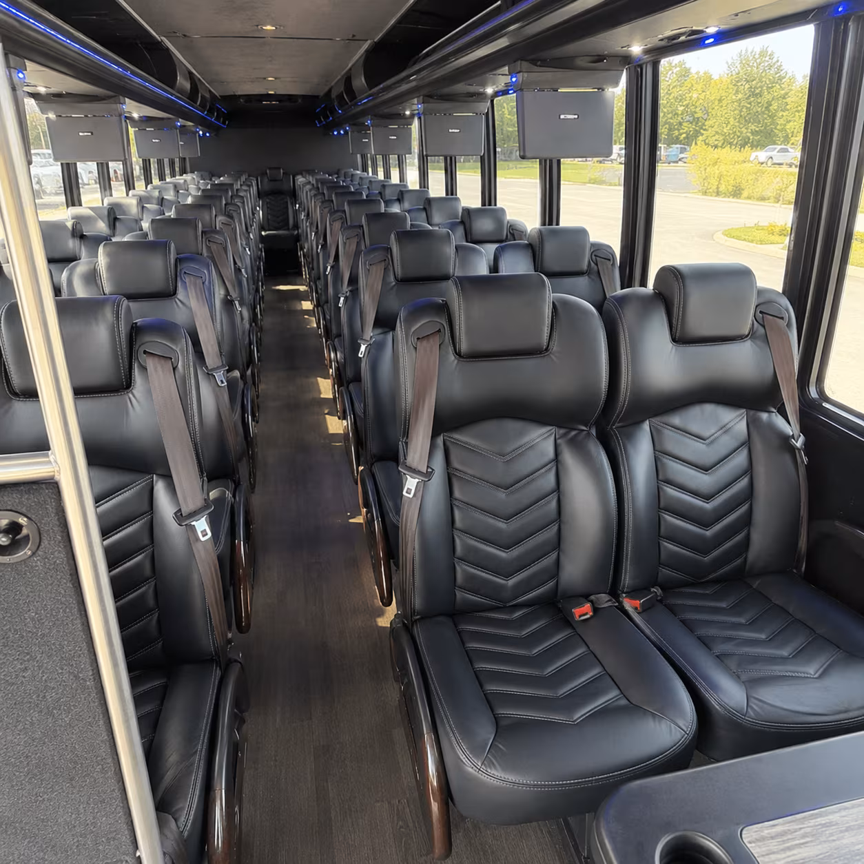clearwater religious group transportation onboard seating