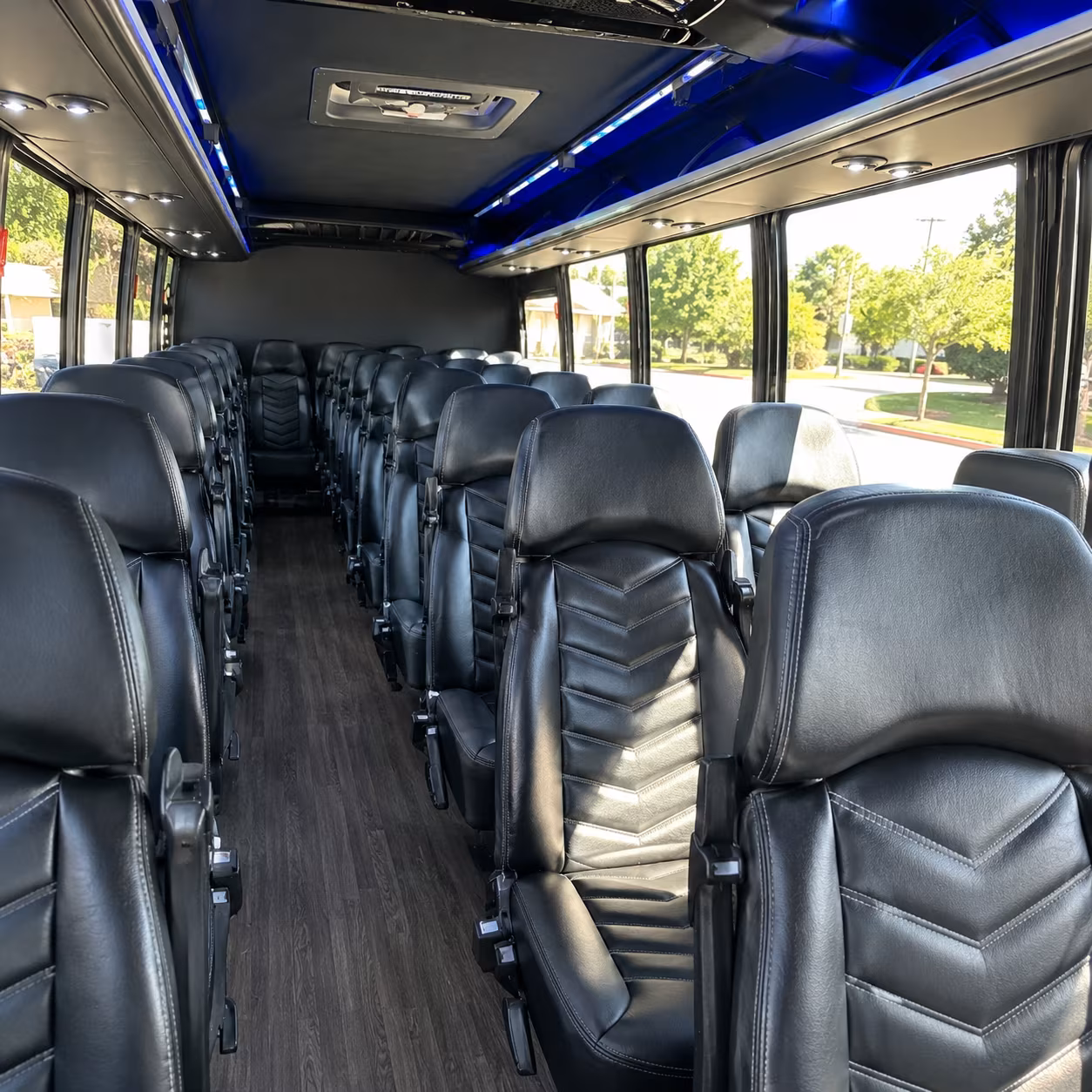 clearwater wine tour brewery transportation onboard seating